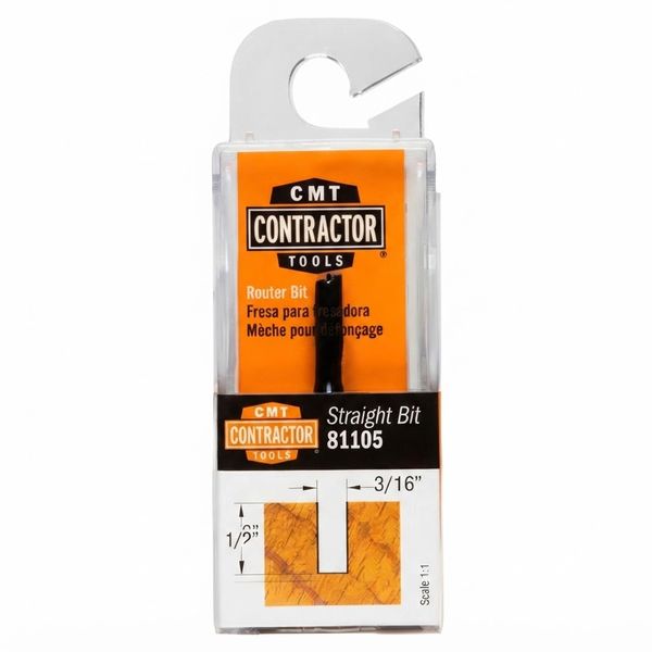 CMT FRESA DE CORTE PARA TROMPO 3/16" 81105
