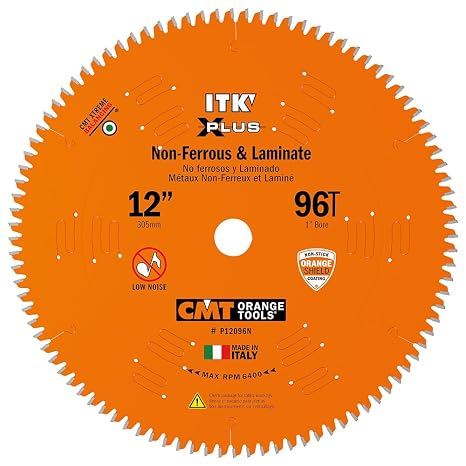 CMT DISCO PARA METALES NO FERROSOS (ALUMINIO) 12" Z96 P12096N
